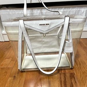 Whitney Large Clear Tote Bag
